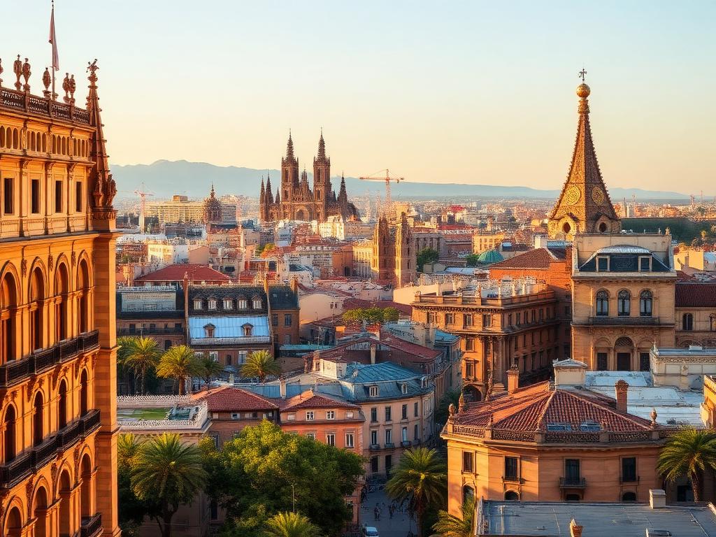 Study in Barcelona, Spain