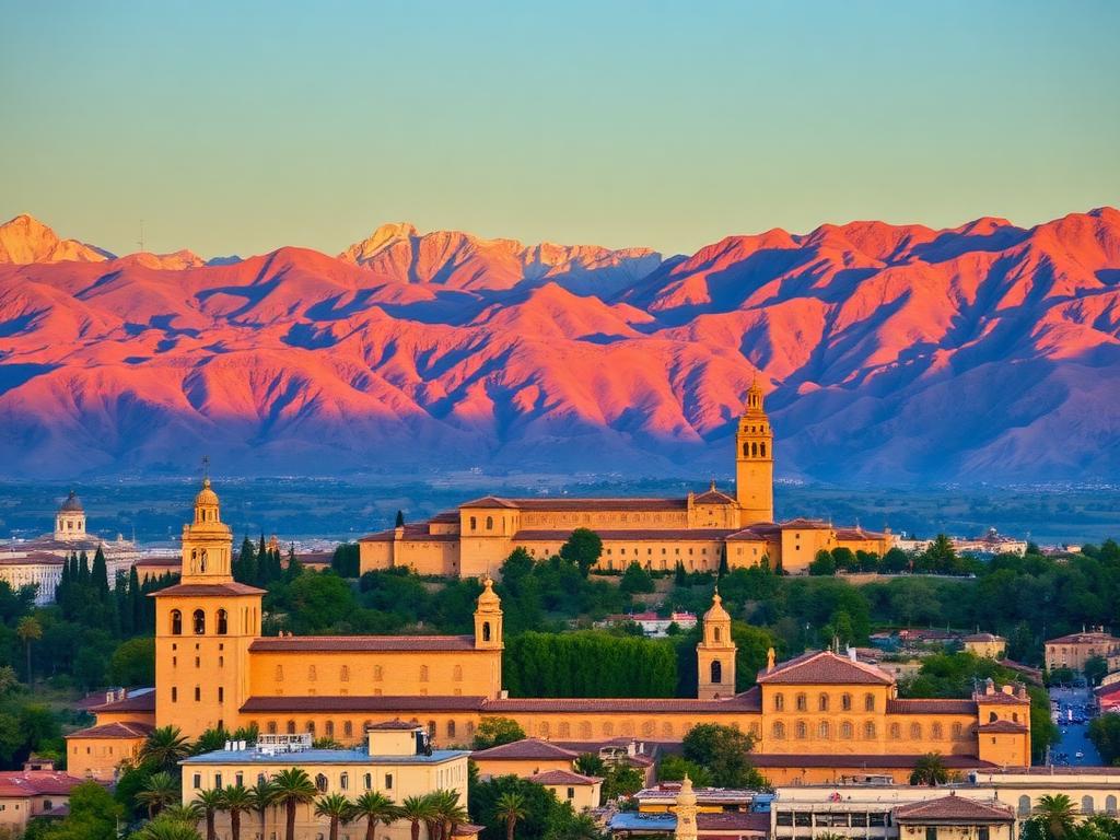 Study in Granada, Spain